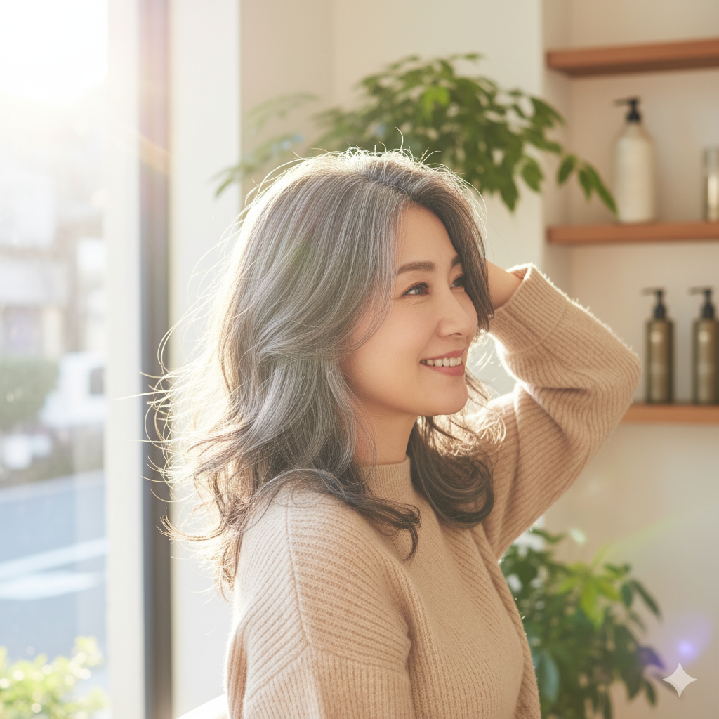 2025年、なぜ「白髪染め」ではなく「ぼかし」なのか？
