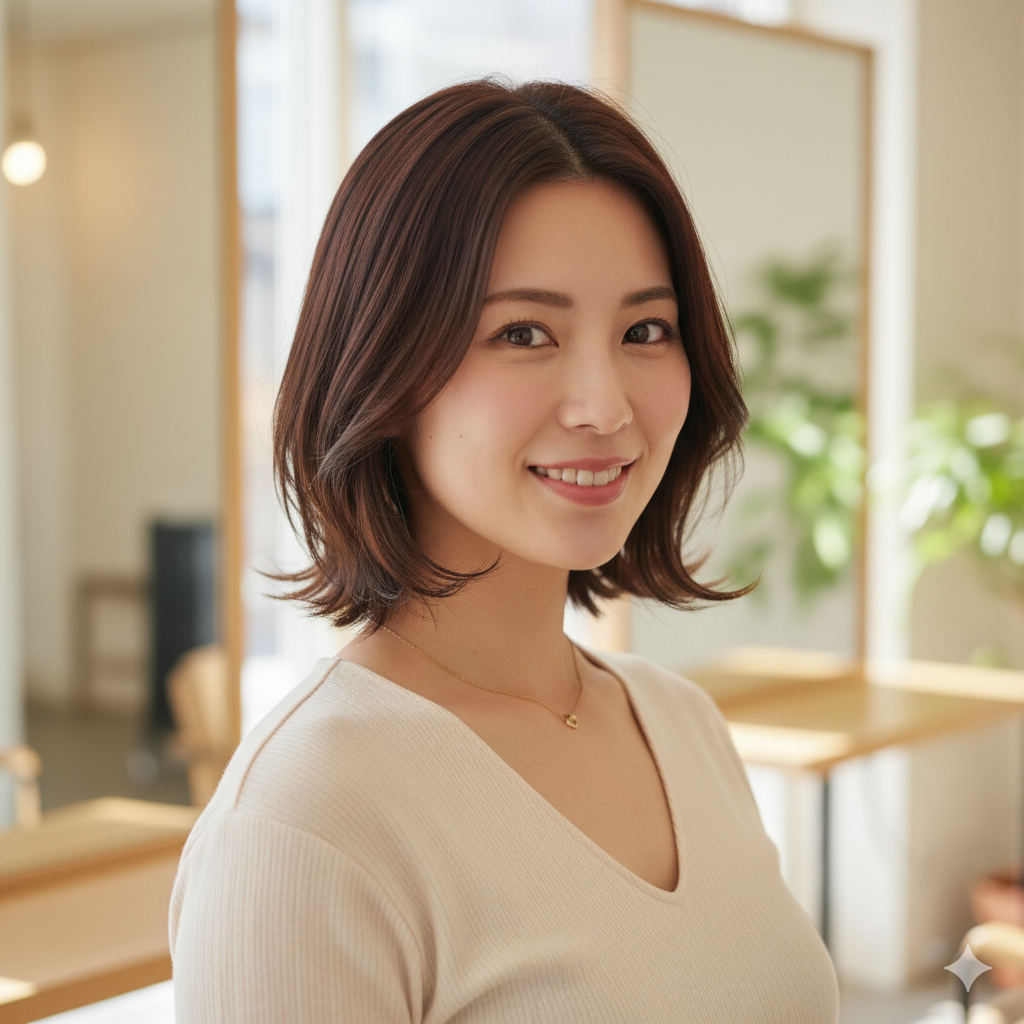 2025年秋冬、なぜ「くびれボブ」が最強なの？