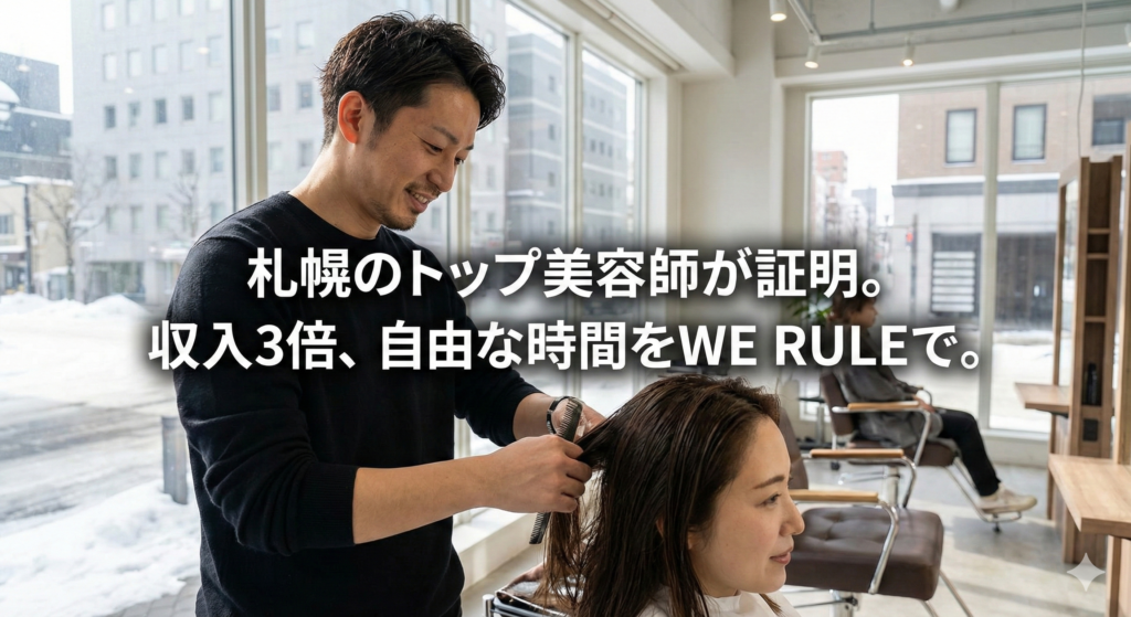 札幌のスペシャリストがWE RULEで掴んだ、真の経済的自由への全記録