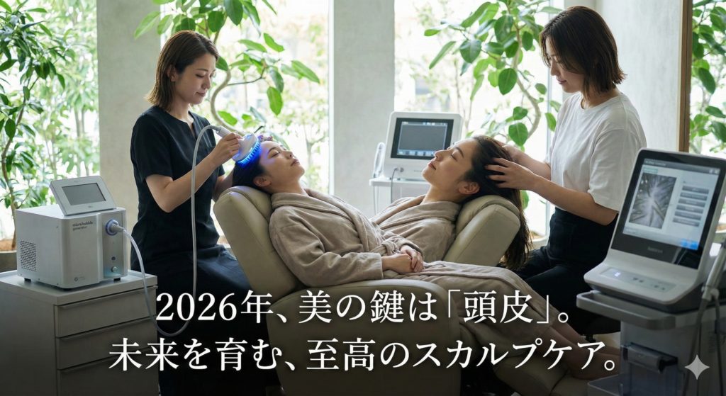 【2026年最新】髪は「耕す」時代へ。頭皮から変える究極の美髪術「スカルプ・デザイン・セラピー」がもたらすデザインと健康の革命