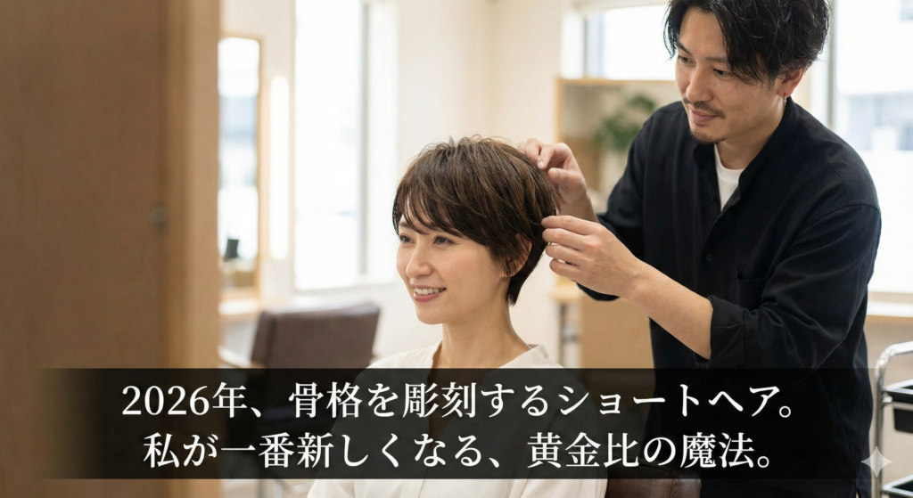 【2026年最新】「骨格補正ショート」が支持される真の理由。360度美しいシルエットと小顔を叶える”設計図”を徹底解説