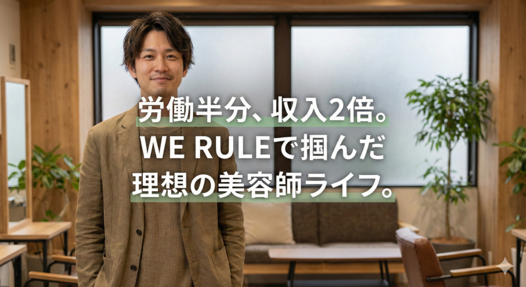 「1日12時間労働、手取り22万円」の絶望から、技術売上80%バックで人生を奪還