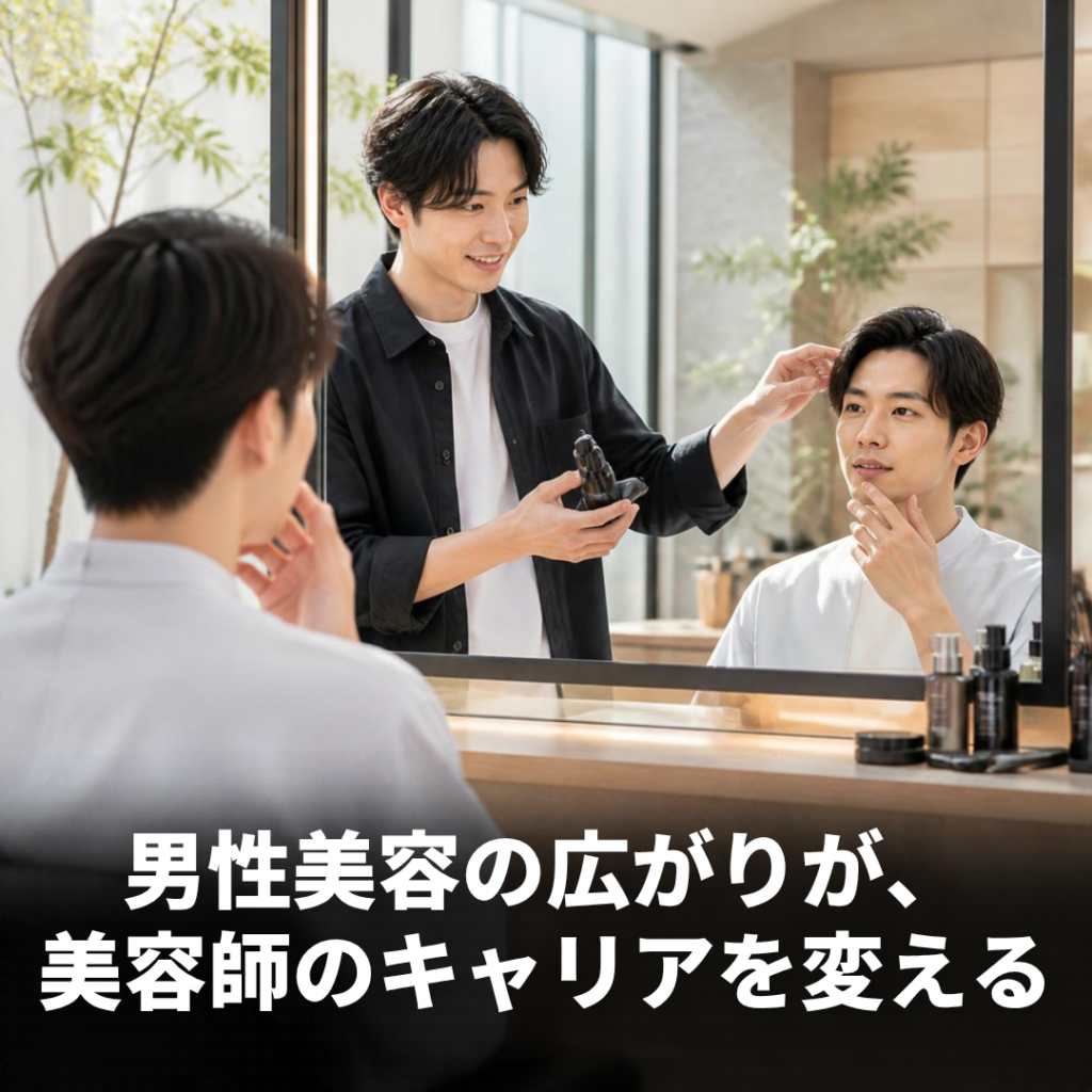 男性美容専門の「i-stylist」誕生へ。美容師のキャリアに広がる新しい選択肢